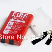 0,5 мм толщина огня одеяло Размер 1*1 м, различные размеры доступны, мягкая упаковка сумка