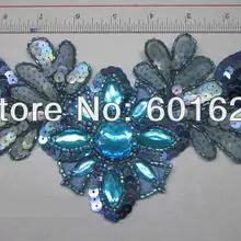 50 шт./лот ручная работа пришить блестки, бусины и стразы аппликация DIY танцевальные костюмы материал