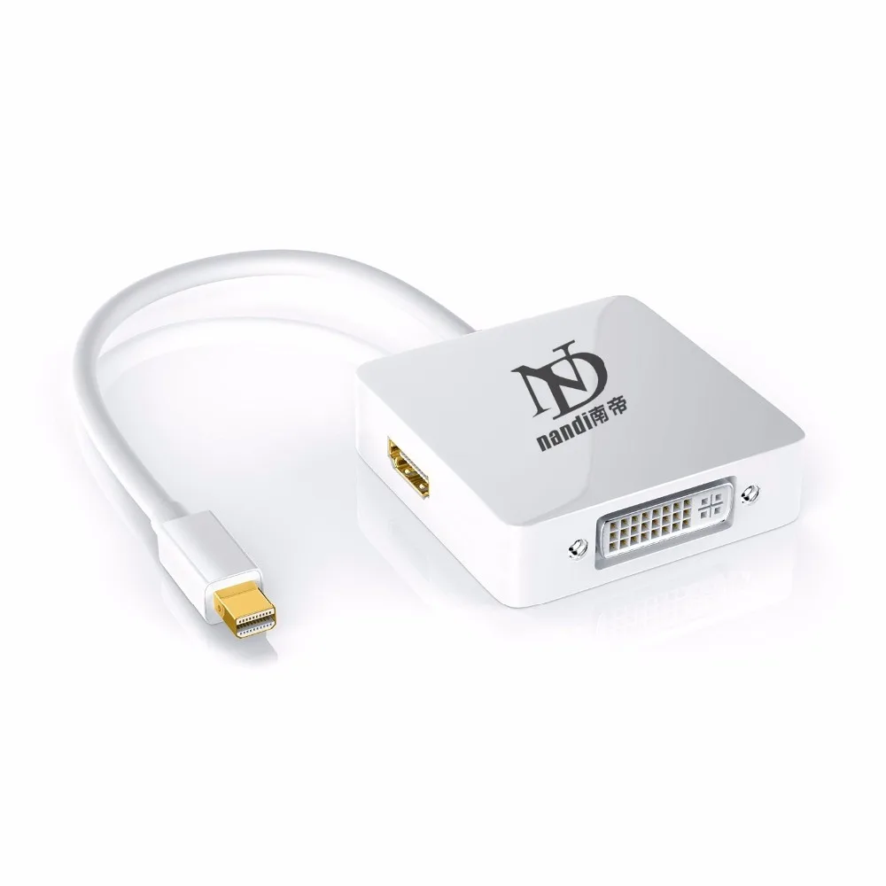 Многофункциональная док станция Thunderbolt 2 hub Mini Displayport to hdmi dvi DP адаптер кабель