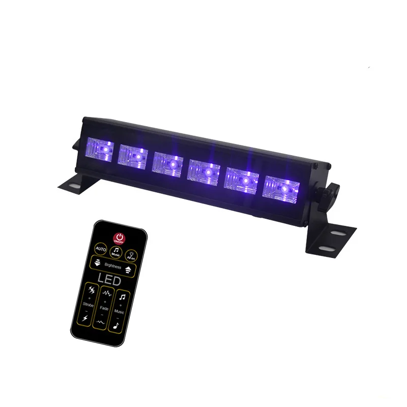 Projetor de Lâmpada Decoração de Festa em Casa com Controle uv para Efeito de Palco Laser Discoteca Halloween Natal ac 110v-220v Remoto Luz Bar 8 Luz laser uv para efeito de palco,