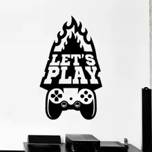 

Game Room Handle Sticker Gamer Decal Gaming Posters Gamer Vinyl Wall Decals Parede Decor Mural Video Game Sticker