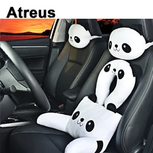 Atreus подголовник автомобиля Чехлы для сидений мотоциклов поясничного Подушки для шеи Подушки для VW Polo Passat B5 B6 MAZDA 3 6 CX-5 Toyota Corolla Ford focus 2 3
