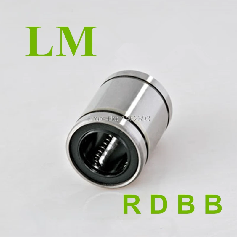 4 шт./лот LM12UU 12 мм линейный шариковый подшипник для втулка вала линейные