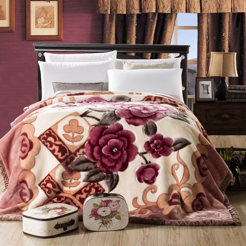 Chpermore утолщение утепленная одежда одеяло дома пледы четыре сезона плед на кровать King queen Twin Полный размеры