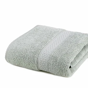 Однотонное банное полотенце из хлопка, пляжное полотенце для взрослых, быстросохнущее мягкое, 17 цветов, плотное, высоковпитывающее, антибактериальное - Цвет: 005