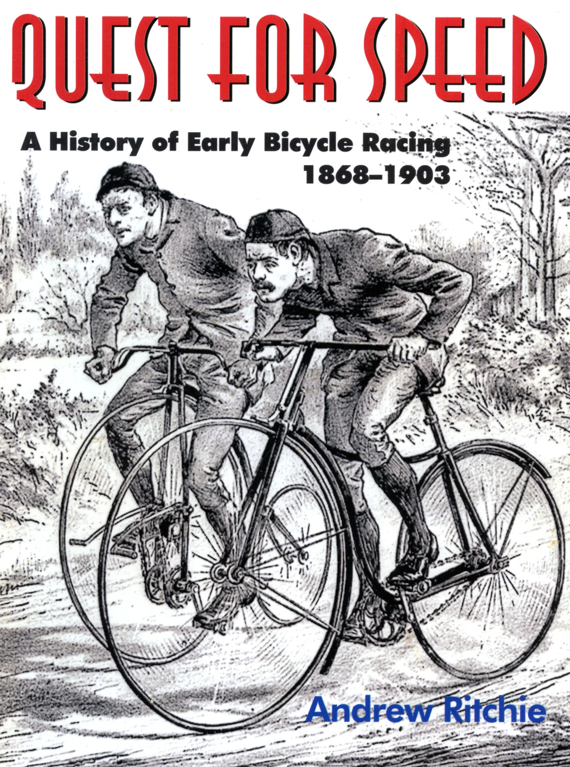 Bicycle Bike Early History 1868 Vintage Retro Kraft Poster Decorative