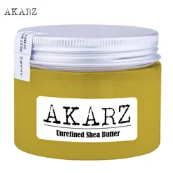 AKARZ бренд натуральный нерафинированное масло ши крем для беременных растяжки и шрам кожи средства ухода за кожей ремонт удалить