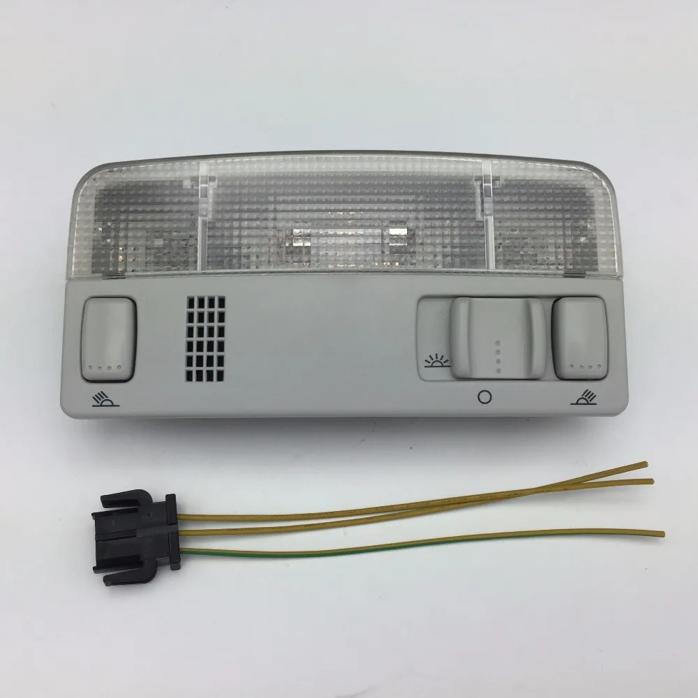 for VW Passat B5 Polo Touran Golf MK4 Skoda Octavia Gray Dome Light Reading Lamp Grey Color Wire