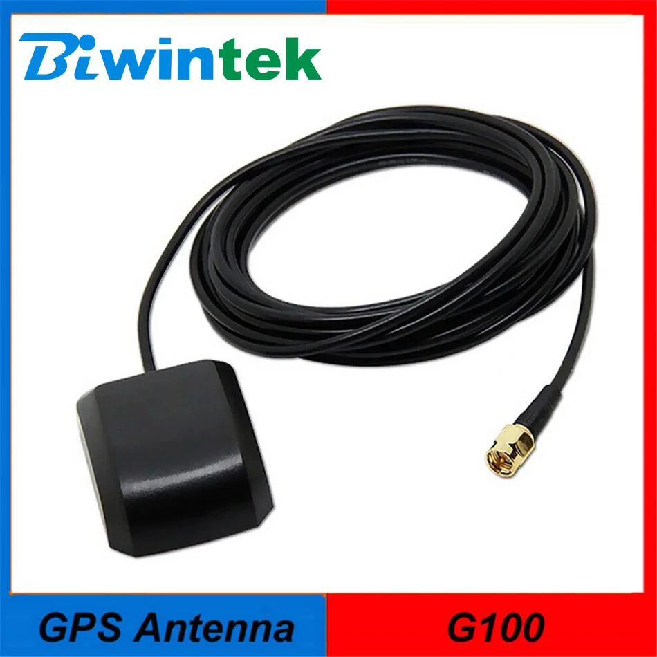 Biwintek G100 (100pcs) GPS GNSS Antenna Receiver External Active Car Vehicle Navigation SMA