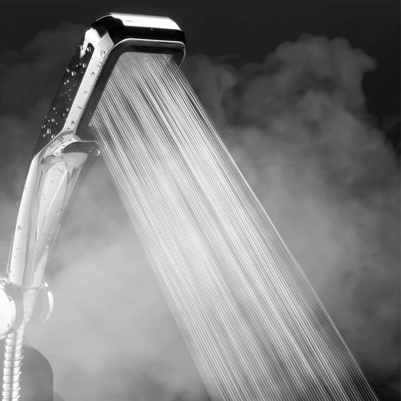

300 Holes Handhold Pressurized Showerhead Water Saving Bathroom Massage Douchekop Ducha Bath Sprayer Massage Shower Head