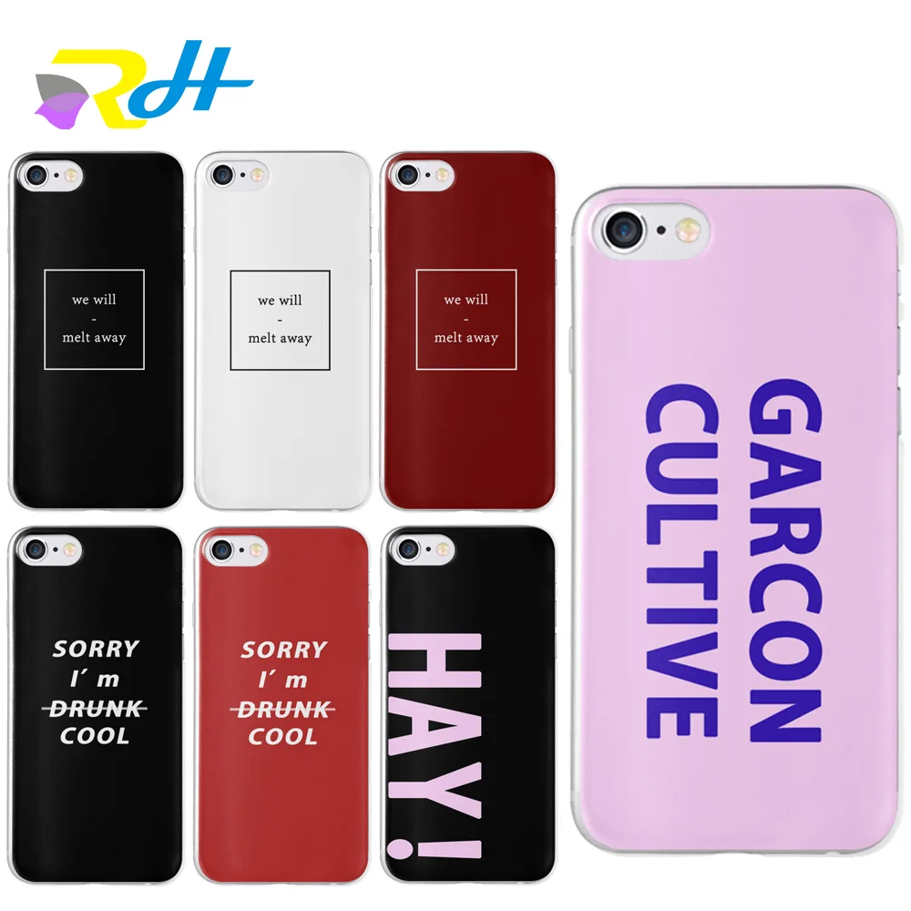

Portuguese Design Fashion text Case For iPhone 6 6S Plus 5 5S SE 7 7 Plus 8 X Xr Xs Max Coque Etui Silicone Phone Cover