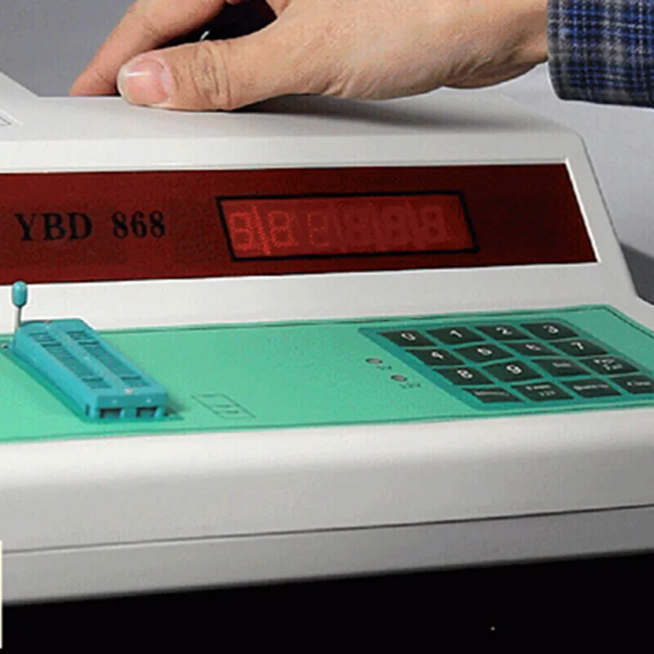 YBD-868 IC цифровой тестер цифровых микросхем Ремонт компонентов 16 ключей такт-swch клавиатура с двухтоновой звуковой индикацией