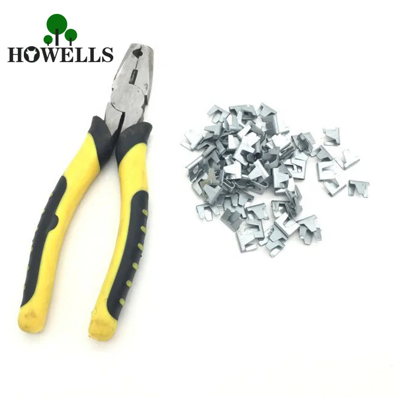 

Assembled Pigeon Chicken Coop Child Rabbit Cage Buckle Pliers Iron Buckle Pet Birdcage Animal Cages Install Cage Tool