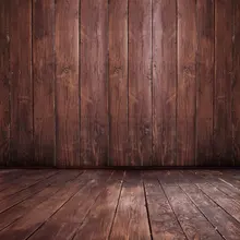 5x7ft вертикальные темно-коричневый деревянный пол художественная Фотостудия фоны PC Окрашенные Детские фоновые стены