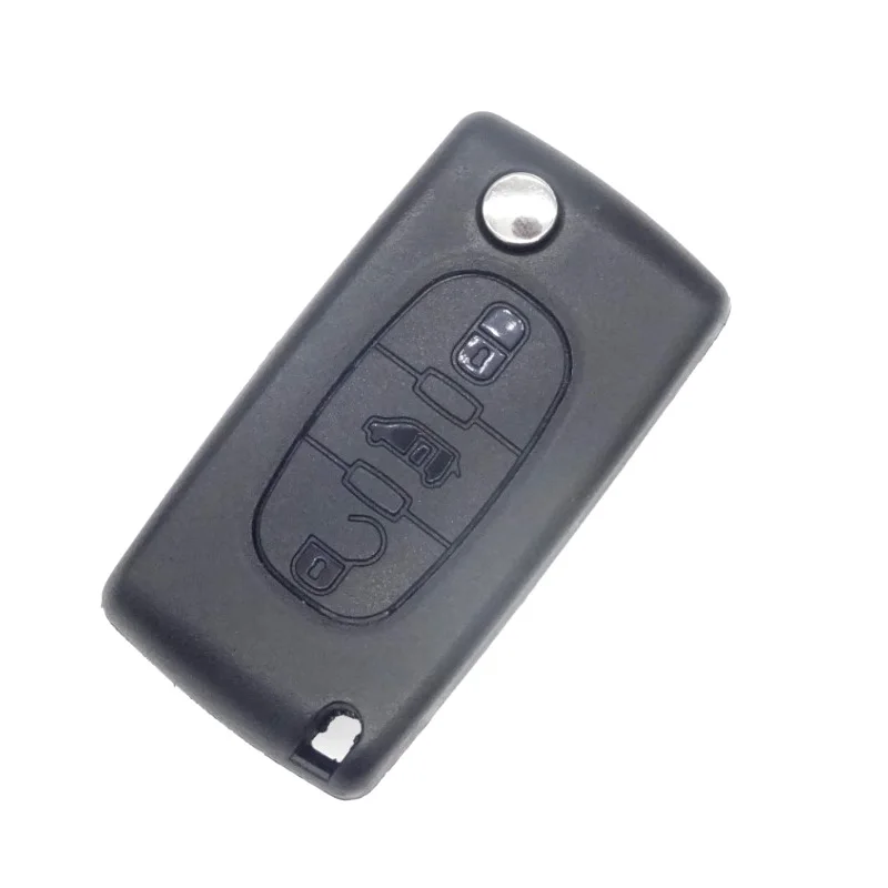 

3 Buttons For Fiat Scudo Remote Key Fob Case With Middle Van Sign Plus New Groove Blade Auto Replacement Parts