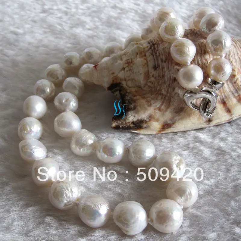 

free shipping ~~ Free Shipping18" White A Kasumi Freshwater Pearl Necklace Jewelry