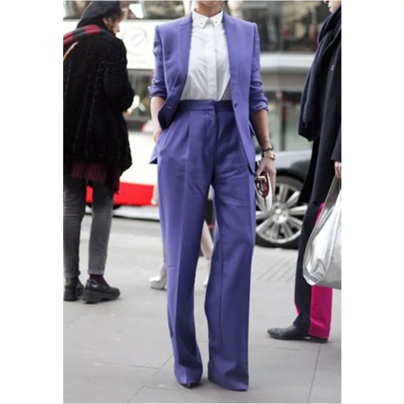 

New Promotion Full Women Evening Pant Suits Custom Made Women Ladies Office Business Formal Suits New Arrival Work Wear Suit J