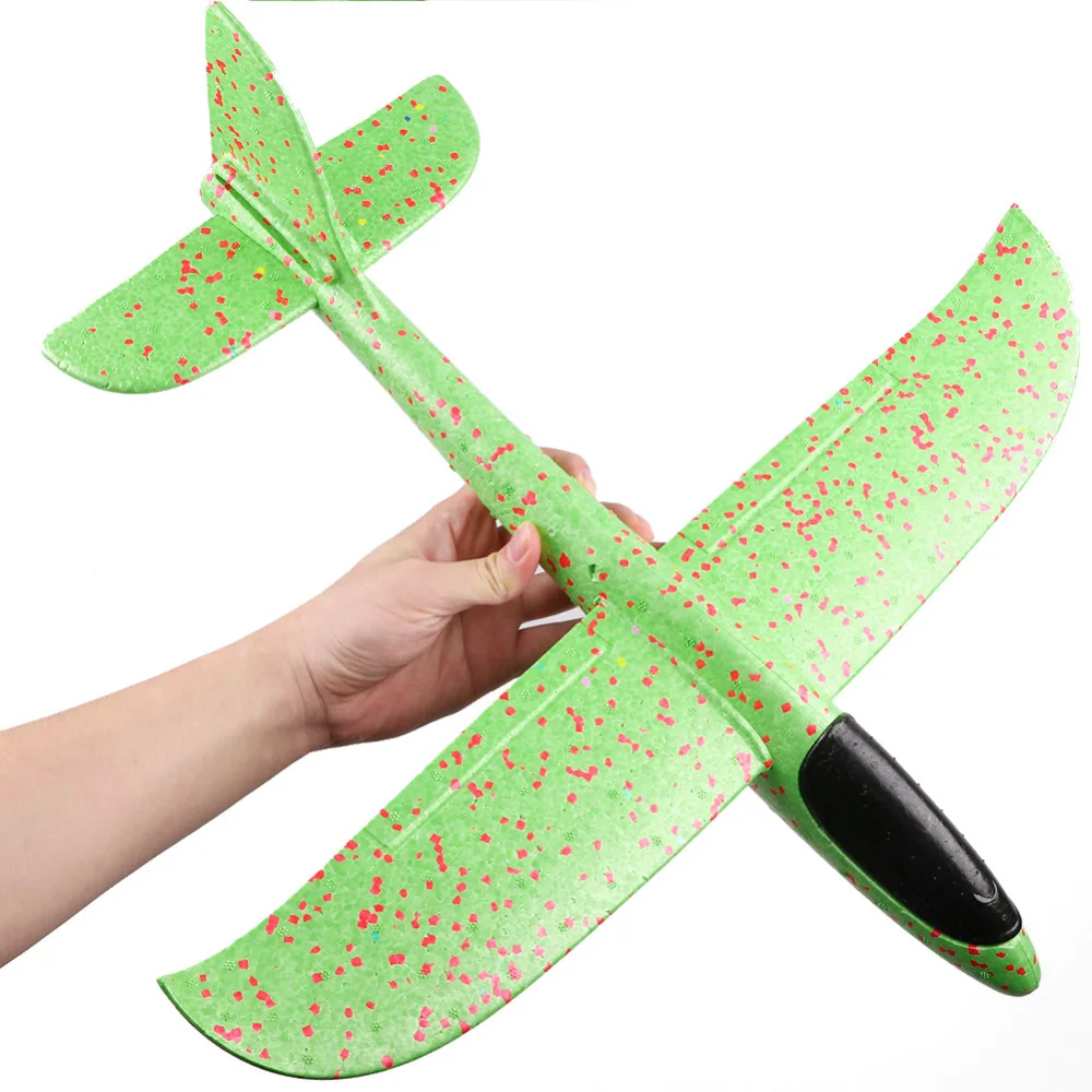 Kids Toys Hand Throw Flying Plane Foam Aeroplane Model Flying Glider ...