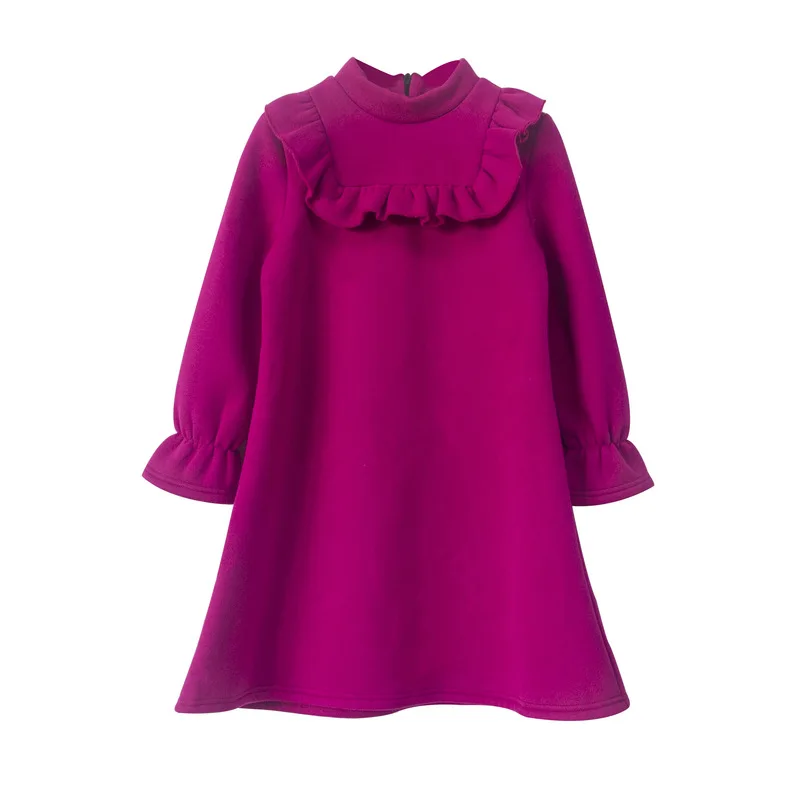 

Teen Casual Girls Winter Dresses 2018 Fashion Autumn Long Sleeve Kids Dress For Girl Warm Children Clothing 4 6 8 10 12 14 Years