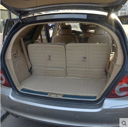 

Good! Special trunk mats for Mercedes Benz R 280 W251 2015-2006 waterproof boot carpets cargo mat for R280 2010,Free shipping