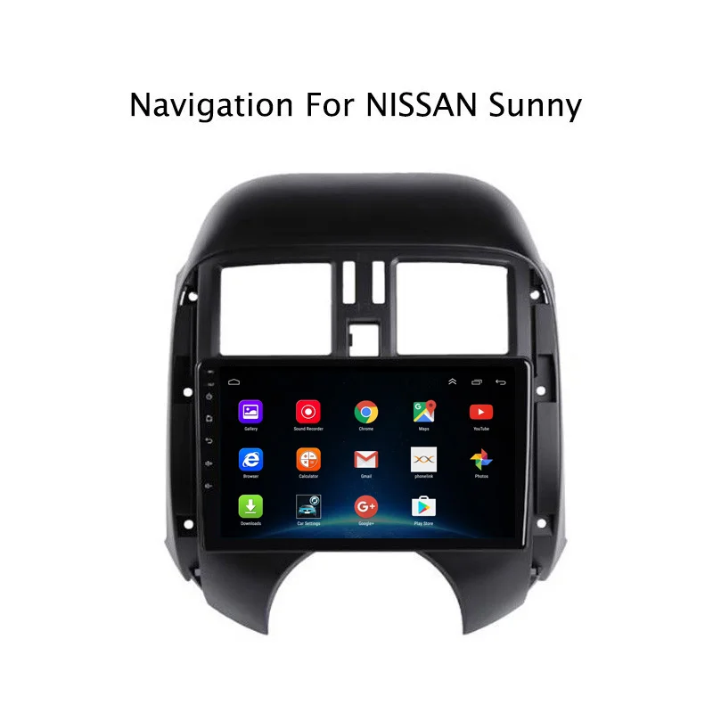 NAVITOPIA 9 дюймов 4G LTE wifi головное устройство для Nissan Sunny 2011 2012 Android 6 0 2G + 32G