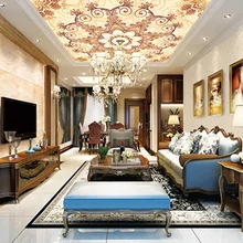 QINGCHUN индивидуальный Рисунок ткань и текстильные обои для стен Ткань Потолок матовый шелк для гостиной Европа геометрический узор