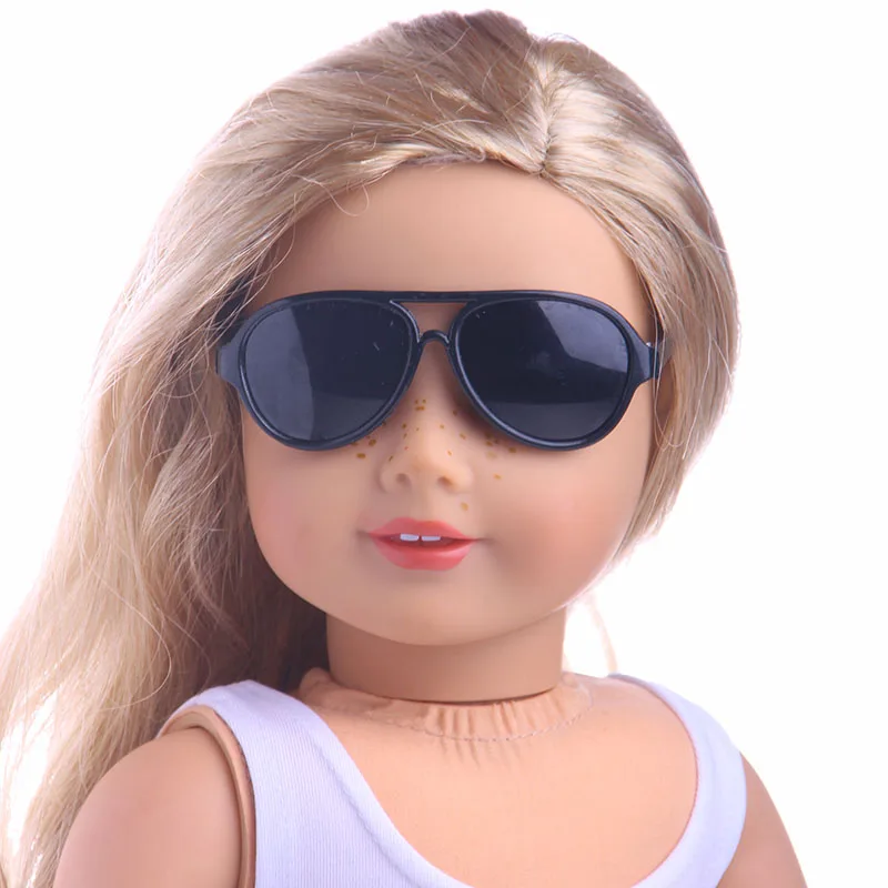 Elliptical Frame Fashion Glasses Fit For American Girl font b Doll b font 18 inch American
