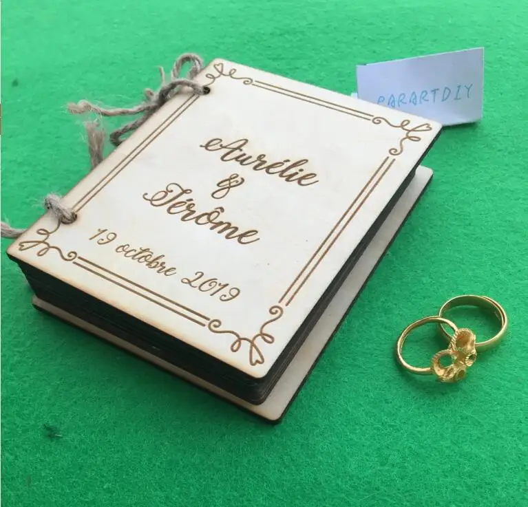 

personalize engraved Book Ring Holders,custom rustic Alternative Wedding Ring Book Pillow bearer engagement Wood keepsake Book
