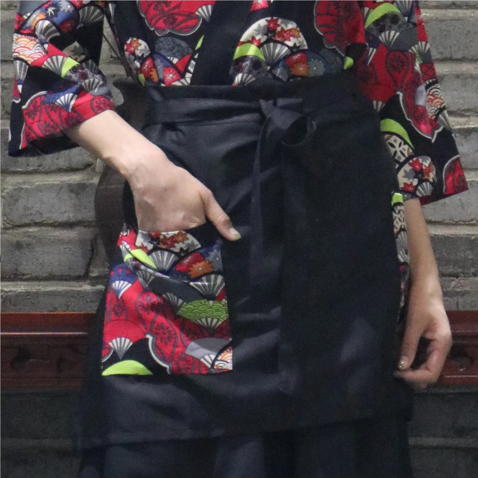 Японский Стиль общественного питания одежда шеф-повар суши фартук для шеф-повара Рабочая Униформа японский фартук-кимоно
