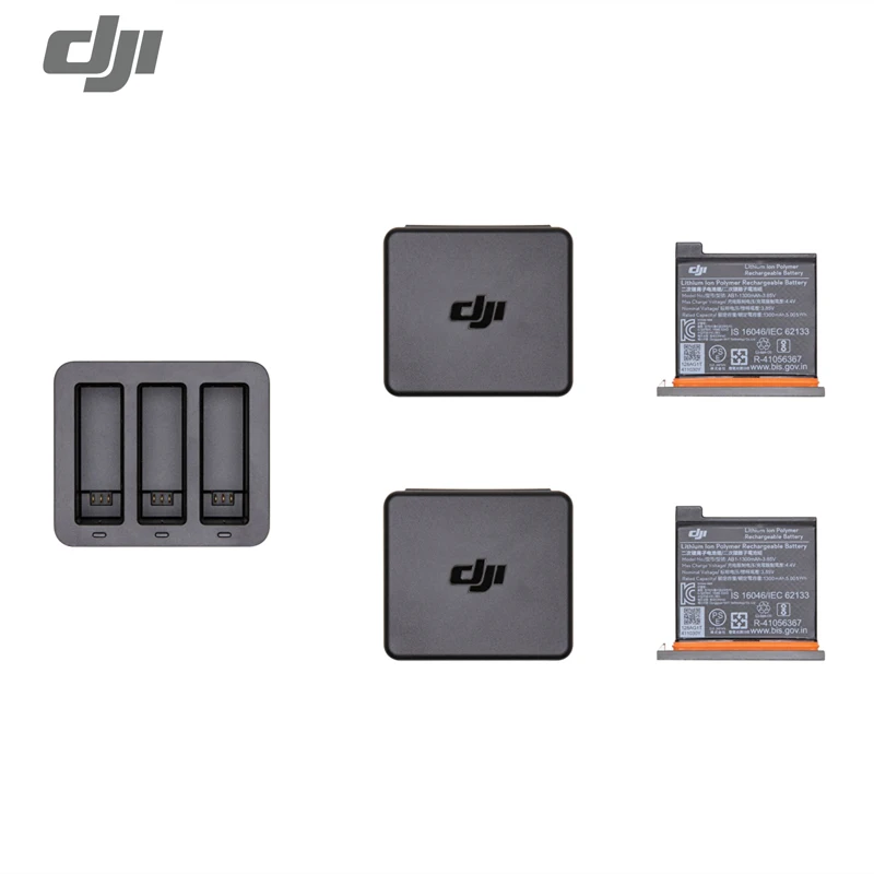 

Original DJI Osmo Action Charging Kit with Charging Hub Battery Case for Osmo Action Sports Camera