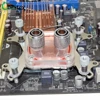 Bloc de refroidissement à eau Cpu, radiateur de refroidissement pour ordinateur, refroidisseur Intel et AMD, nouveauté 100% ► Photo 2/6