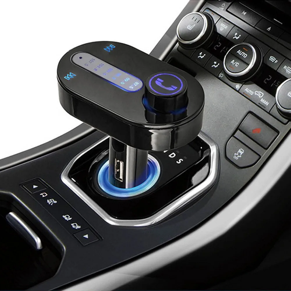 Transmissor FM Transmitter Bluetooth Modulator Wireless Handsfree USB