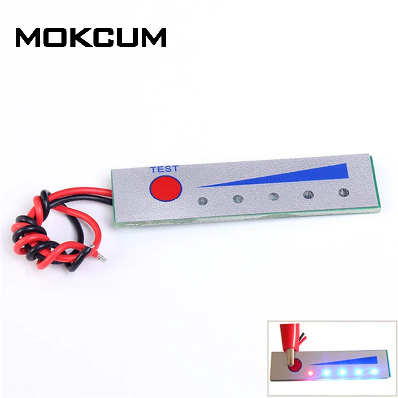 

Non-Waterproof 3S Lithium Battery Capacity Indicator 12.6V Battery Power Display Board Tester Li-po Li-ion Pack LED 3 Cells