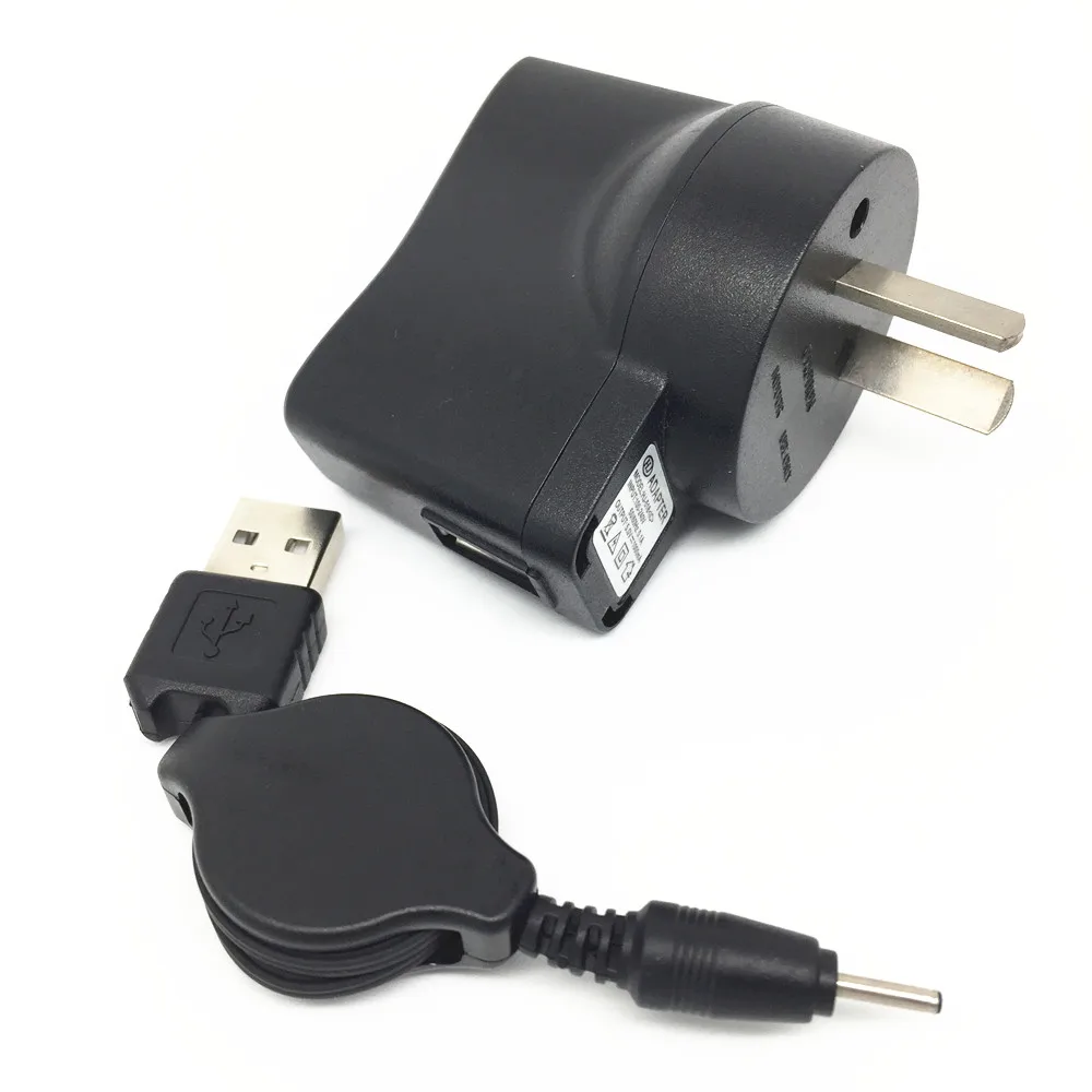 EU/US/AU/UK/PLUG стены зарядное Зарядное устройство выдвижной кабель USB для Nokia E5 E50 E51 E61