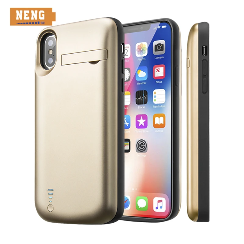 NENG 5000mah Аккумулятор Чехол для iPhone X XS XR Xs Max перезаряжаемый портативный внешний