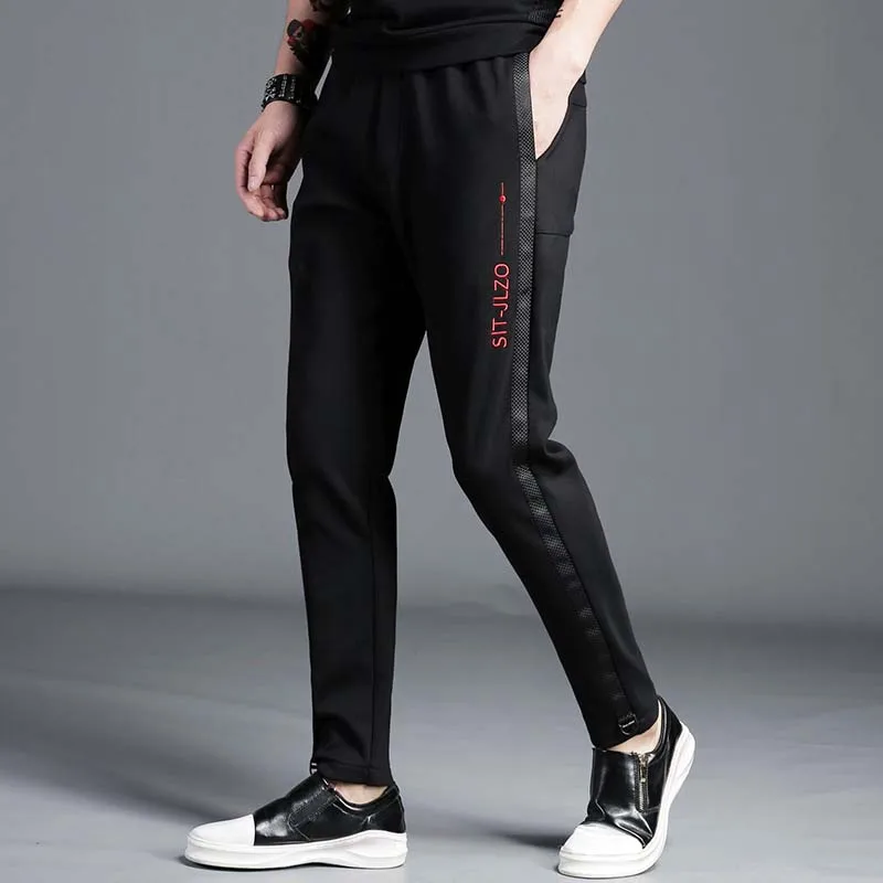

Korean Joggers Pants Men Fashion Sweatpants Hip Hop Harem Fleece Winter Pants Track Sweat Pants Cotton Trousers Bodywear Clothes