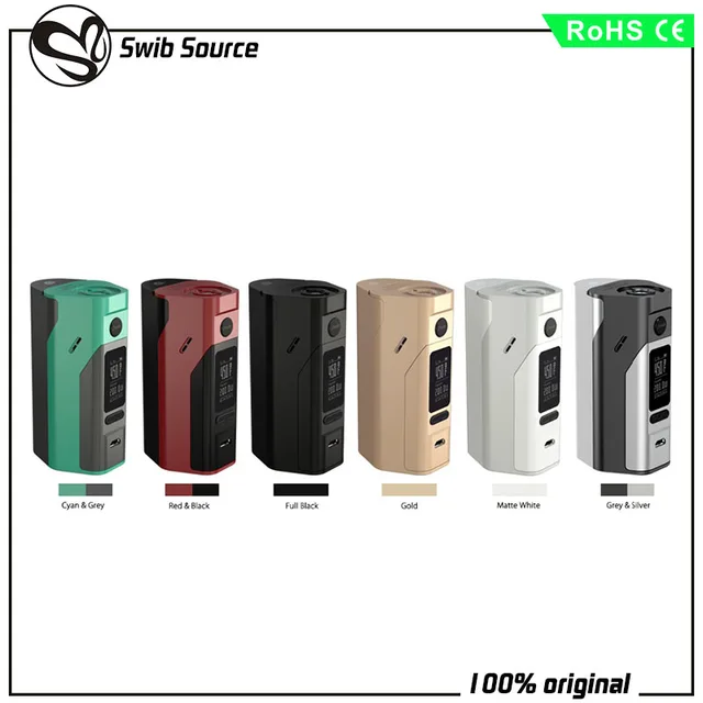 Оригинальный Wismec Рел RX2/3 TC 150 Вт/200 Вт поле Mod программнообновляемое Рел RX2 3 ТК RX23 Temp Управление Mod