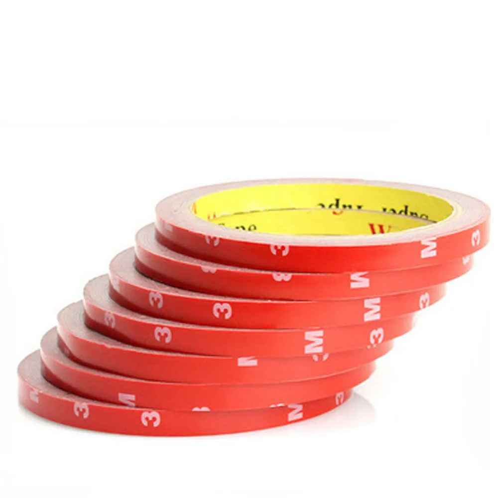 

3mx6mm 1 Piece Universal Car Vehicle Double Sided Sticker Acrylic Foam Adhesive Interior Tape