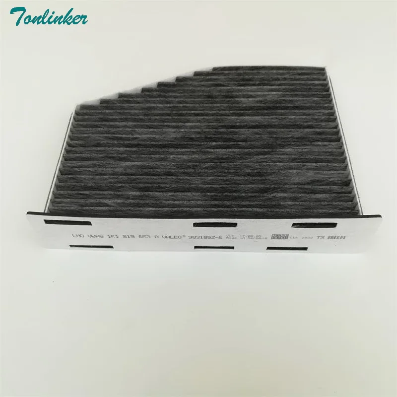 Carbon Fiber Cabin Air Filter Fit for Volkswagens Passat CC Jettas GTIs