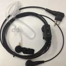 10X полицейский охранный наушник гарнитура микрофон VOX/PTT для Motorola двухстороннее радио 2 pin CP 040 CP100 CP125 CP 125 CP150 CP200 CP300
