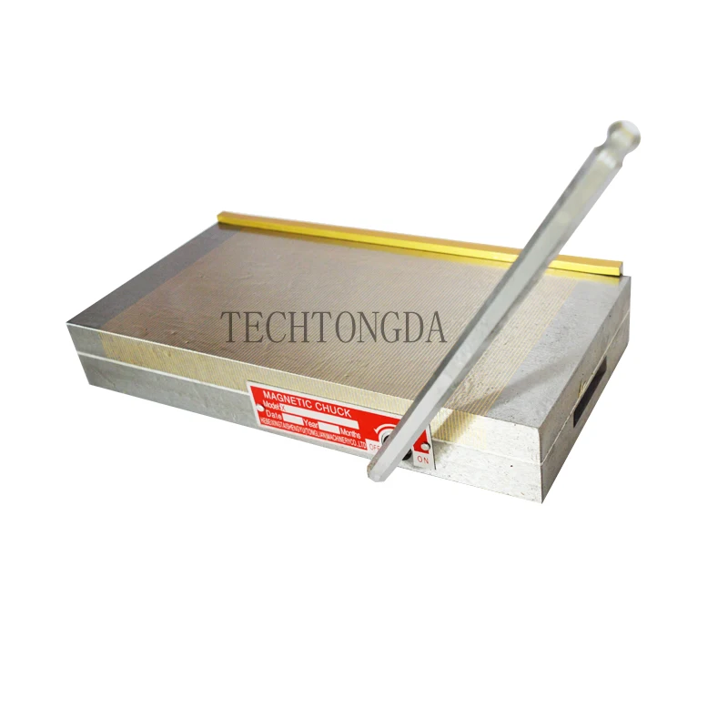 

Fine Pole Magnetic Chuck Machining Workholding 6*12 inch(150*300) Surface Grinder Permanent Magnetic Chuck For Grinding Machine