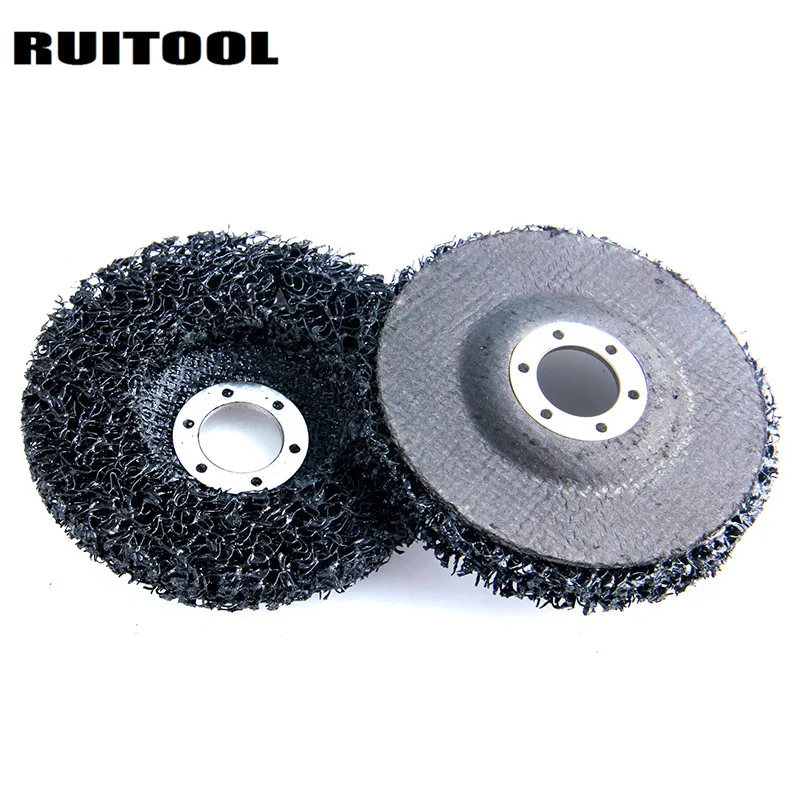 RUITOOL 22mm Polishing Wheel Black Grinding Disc Removal Metal Angle