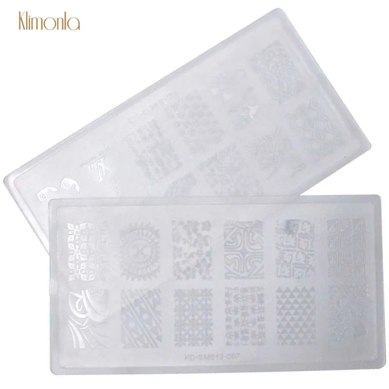 

1pcs Mix Design Nail Art Stamping Plates Flowers Animals Nail Printing Templates Transfer Manicure Decals Nail Accessories Tools