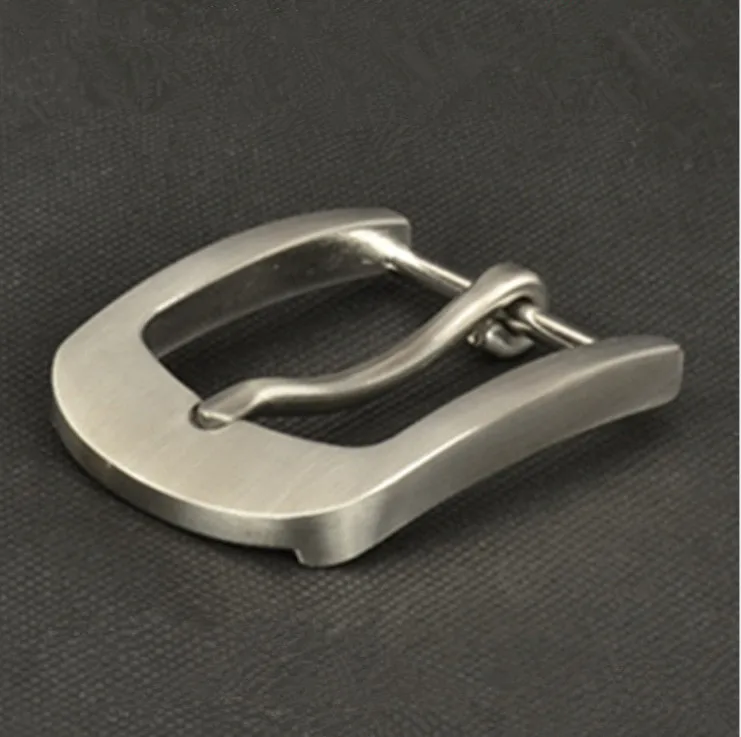 40mm men belt head for jeans accssory stainless steel leather belt