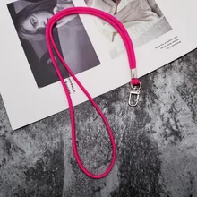 Металлическая кнопка, ремешок для мобильного телефона, полиэстер, ремешок на шею для ключей, ID карт, S, для huawei, USB, держатель для бейджа, сделай сам, веревка