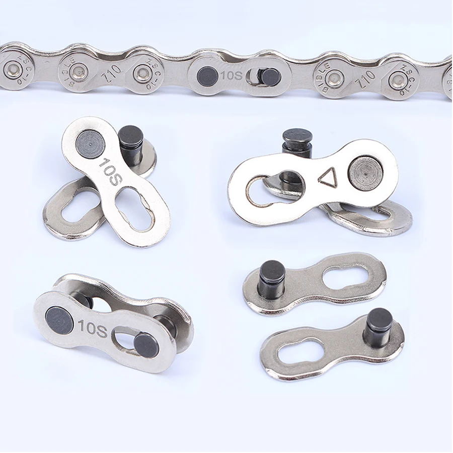

5pair MTB Road Bike Chain Magic Buckle Connector 6S 7S 8S 9S 10S Speed Quick Link Master Bicycle Joint Cycling Chain Button