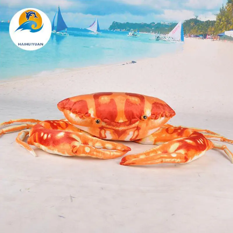 

Crab 80cm Plush Toys Large Crab Simulation Ocean Plush Animal Doll Pillow Personality Gift Creative Toy