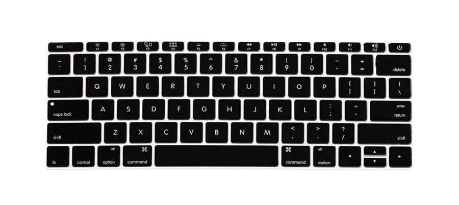 Американская версия клавиатура протектор кожного покрова F Macbook 1" 12 дюймов a1534 с Retina Дисплей