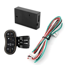 Car Steering Wheel Key Button Remote Control For DVD GPS Wireless Remote Control universal car steering wheel dvd gps wireless smart button key remote control