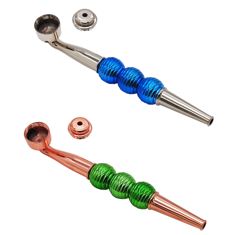 Smoke Pipes Jamaica Weed Tobacco Pipe Smoking Pipe Gift Metal Screen